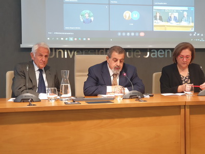 Antonio Pascual Acosta, Emilio Damián Lozano Aguilera y Nuria Ruiz Fuentes.